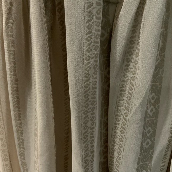 Free People Dress Tan Penny Georgette Babylon Mini XS - Picture 7 of 10